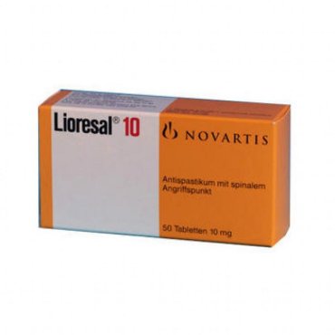 Lioresal 10 Novartis