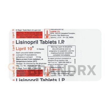 Lipril 10 mg Lupin